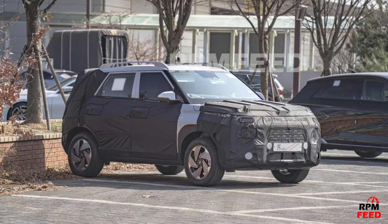 2025 Hyundai Venue Spotted Testing Again