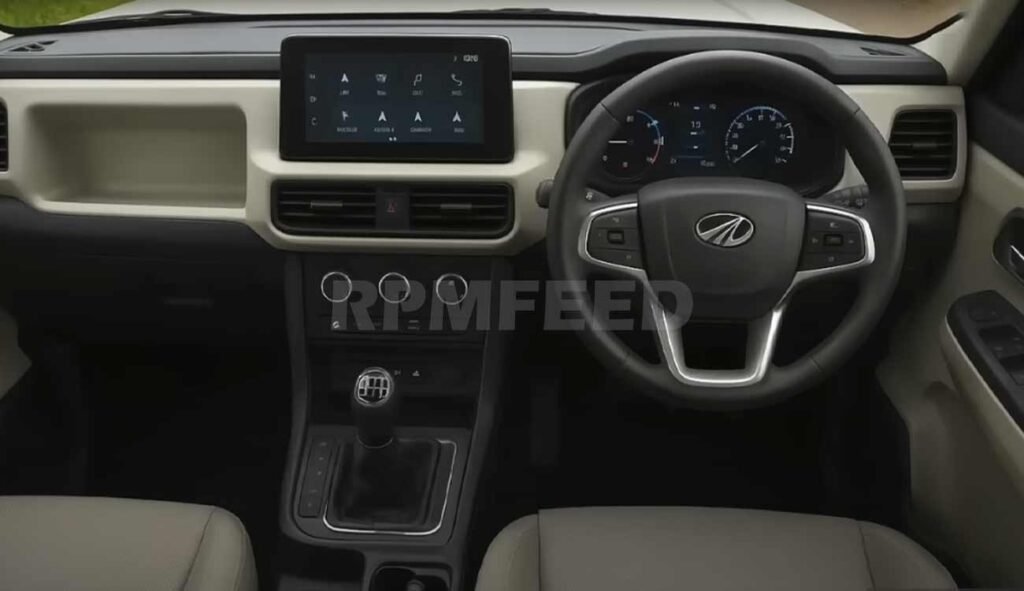 Mahindra Bolero 2025 Model Interior
