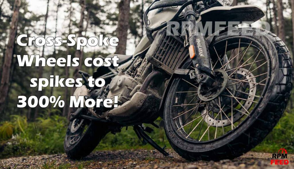 Royal Enfield Himalayan 450 Cross-Spoke Wheels Now Cost 300% More!