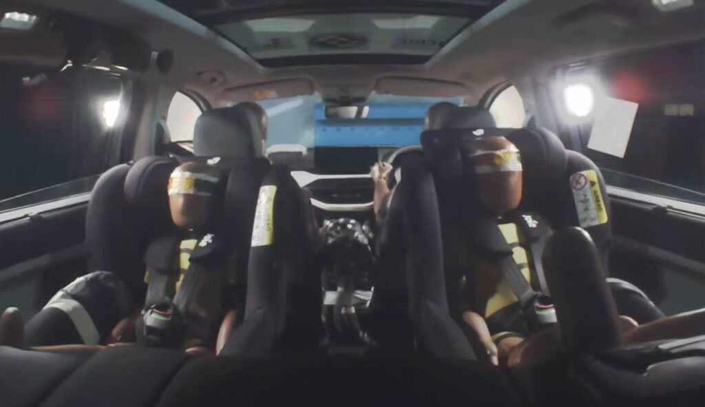 Tata Harrier EV Crsh Test Child Safety