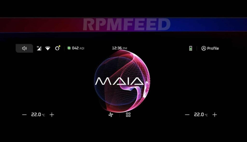 Mahindra BE 6 Cutting-Edge MAIA Technology