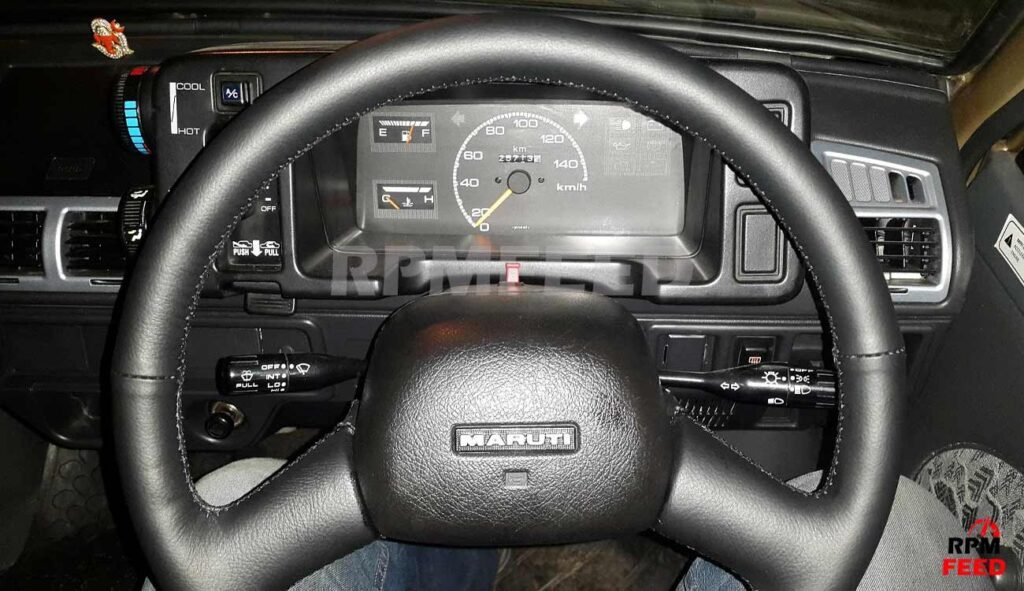 Maruti 800 Dashboard look