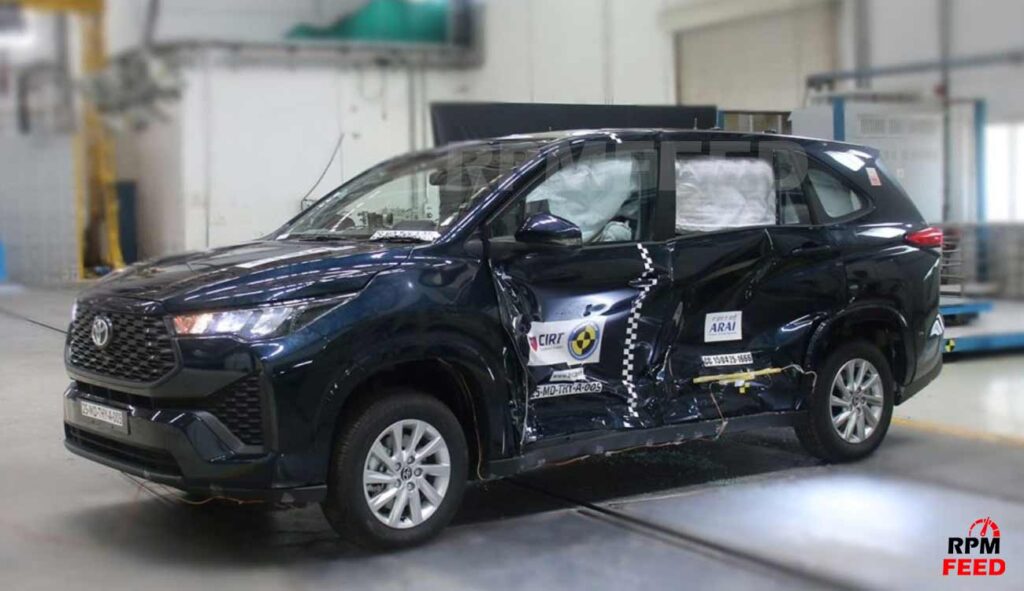 Toyota Innova HyCross Bharat NCAP