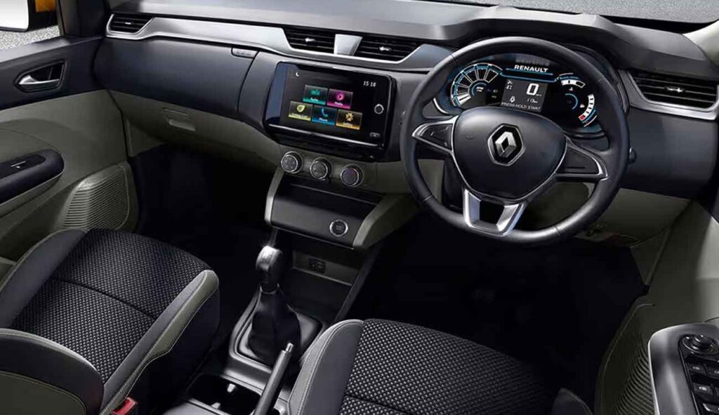 2025 renault triber facelift interior
