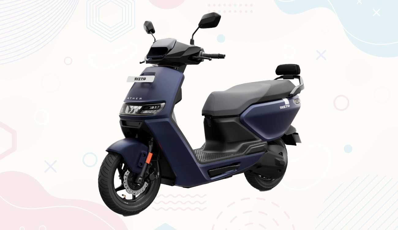 Ather Rizta S 3.7 kWh with 159 km Range | Price, Features & More
