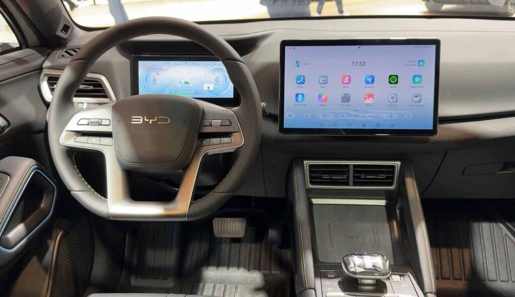 BYD Atto 2 Electric SUV Features and Interior