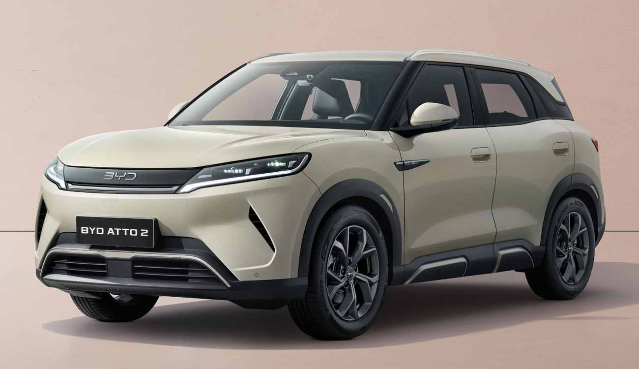 BYD Atto 2 Electric SUV Spotted in India