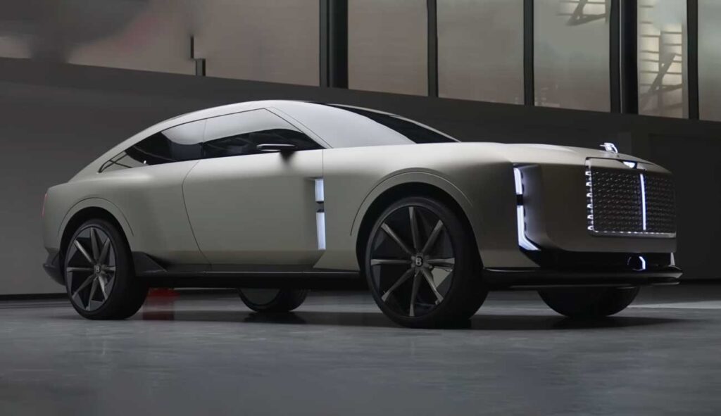 Exterior Design of the Bentley EXP 15