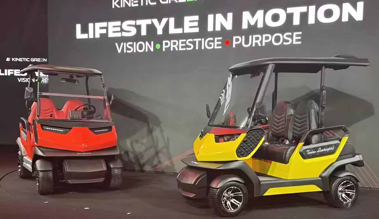 Luxury Electric Golf Carts by Kinetic Green Tonino Lamborghini