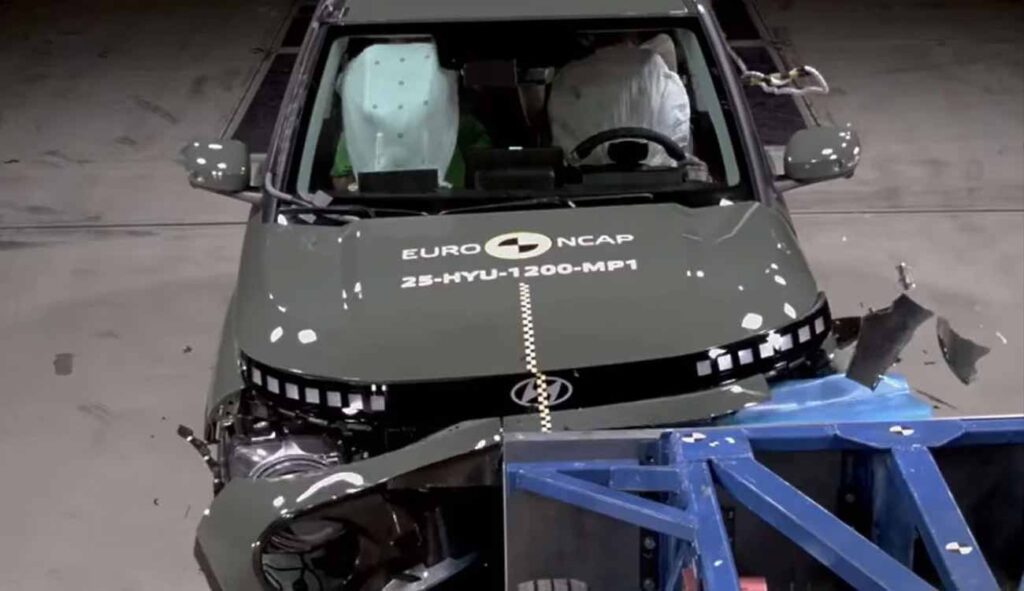 Hyundai Inster EV euro ncap test