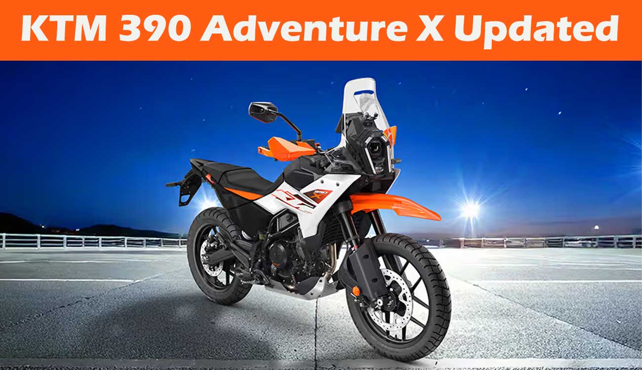 KTM 390 Adventure X Updated with Advanced Features at Rs 3.03 Lakh
