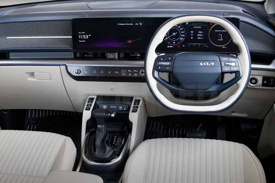 Kia Carens Clavis EV (2025) Dashboard