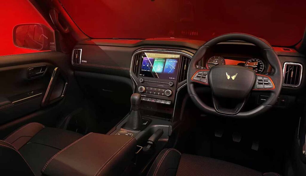 Mahindra Scorpio N Pik Up Interior