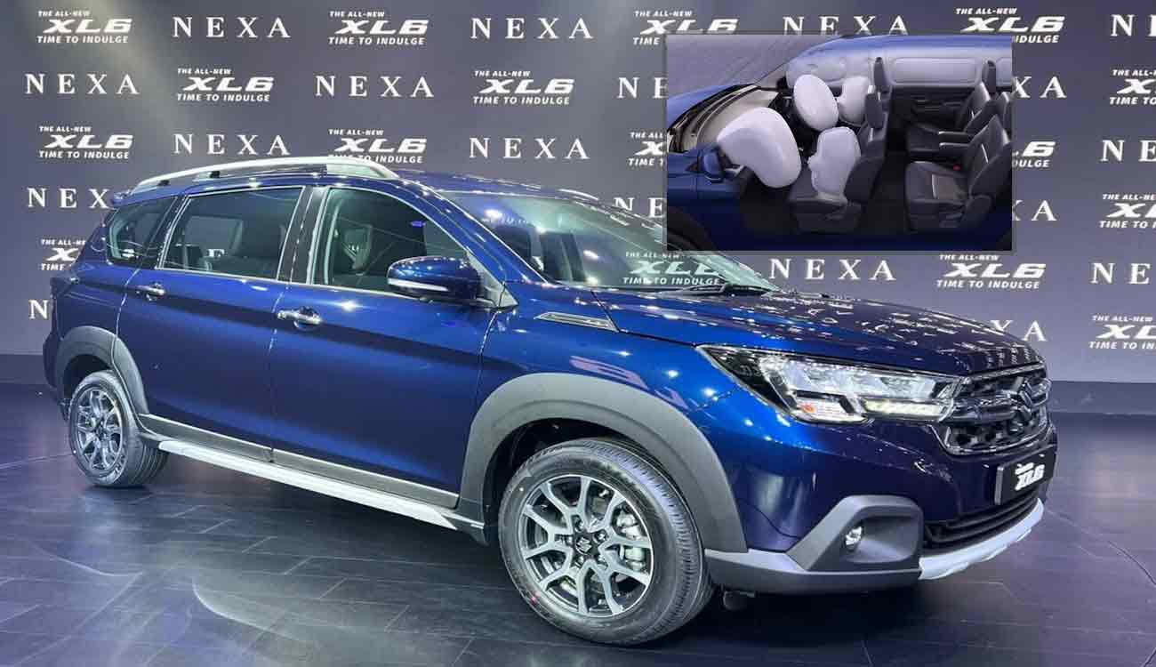Maruti XL6 Now Safer Than Ever with 6 Airbags!