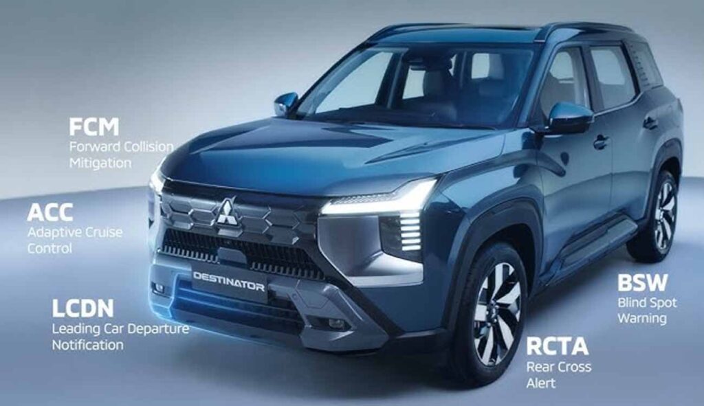 mitsubishi destinator features