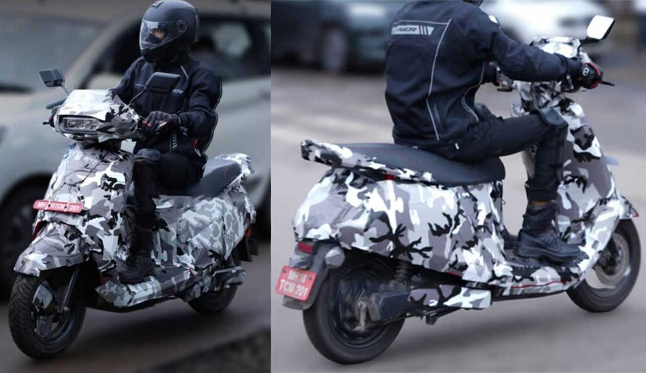 New Kinetic Electric Scooter Spotted Testing