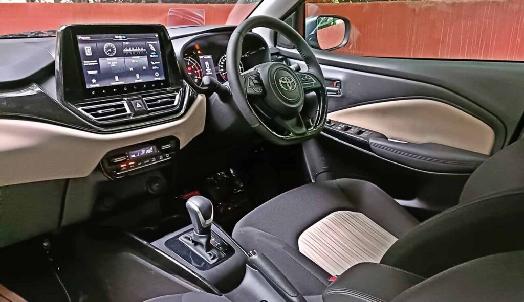 New Toyota Glanza Interior