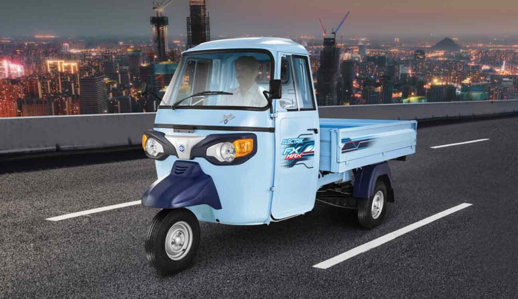 Piaggio’s New Apé E-City Ultra & FX Maxx Electric 3-Wheelers – 236 km Range, 5-Year Warranty!