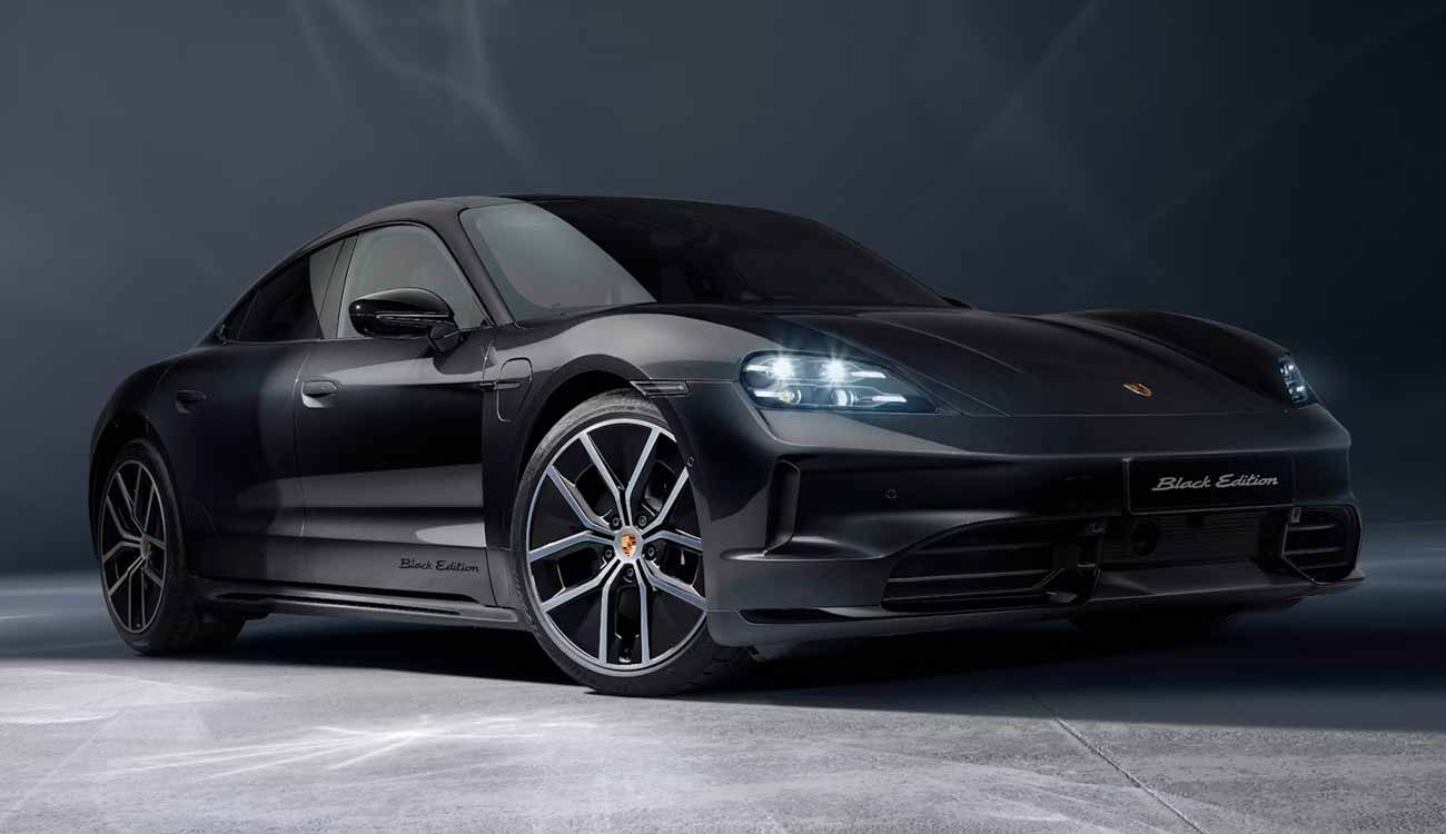 Porsche Taycan 4S Black Edition Launches in India with Bold Styling