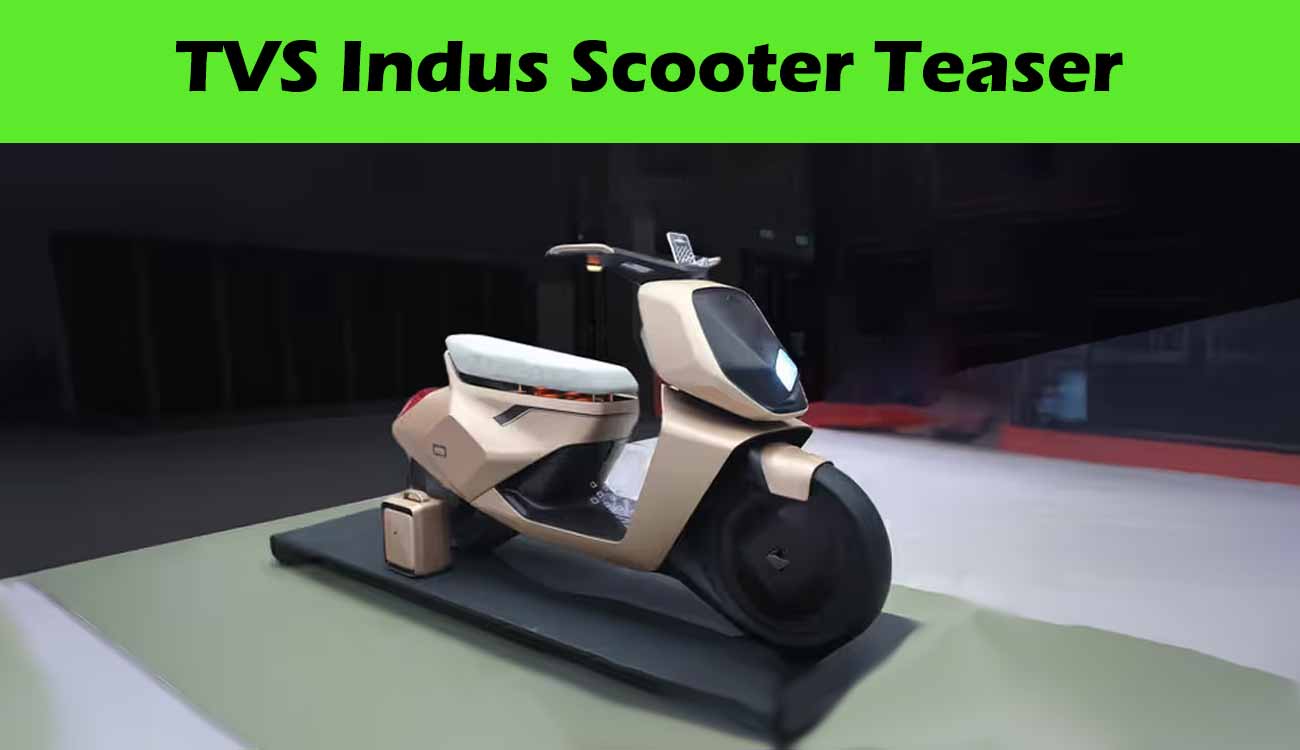 TVS Indus Scooter Teaser – Affordable EV Launch Before Diwali 2025?