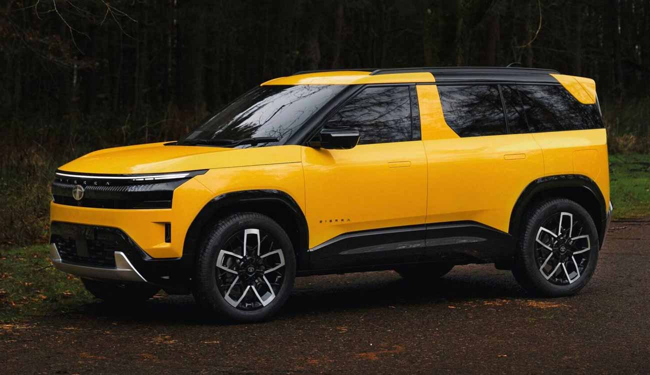 Tata Sierra Makes a Bold Comeback – Unveiled at Dealer Meet Before Launch