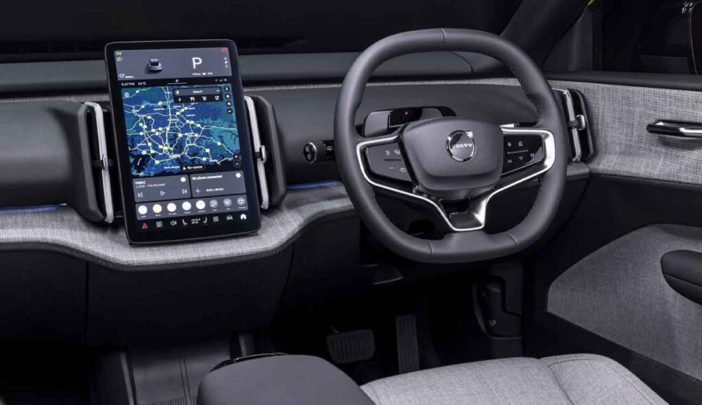 volvo ex30 interior