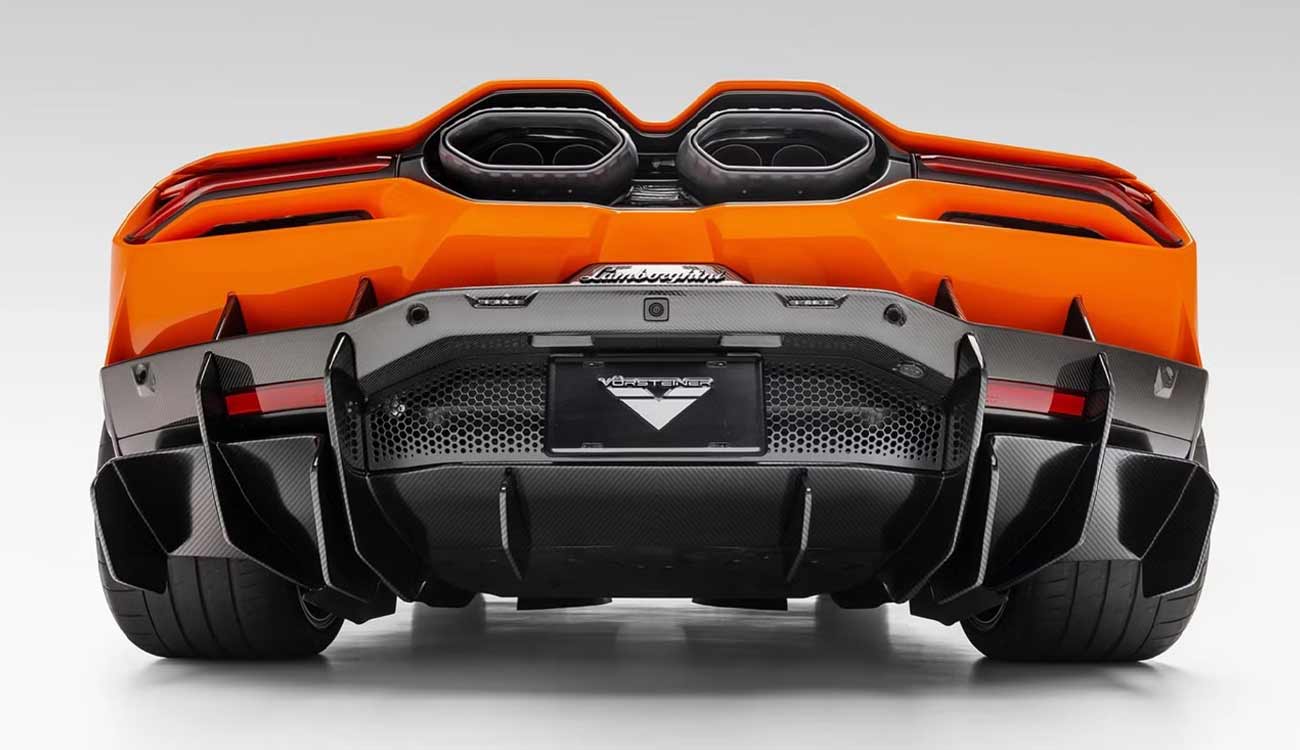 Exclusive Vorsteiner Carbon-Fiber Aero Kit for the Lamborghini Revuelto