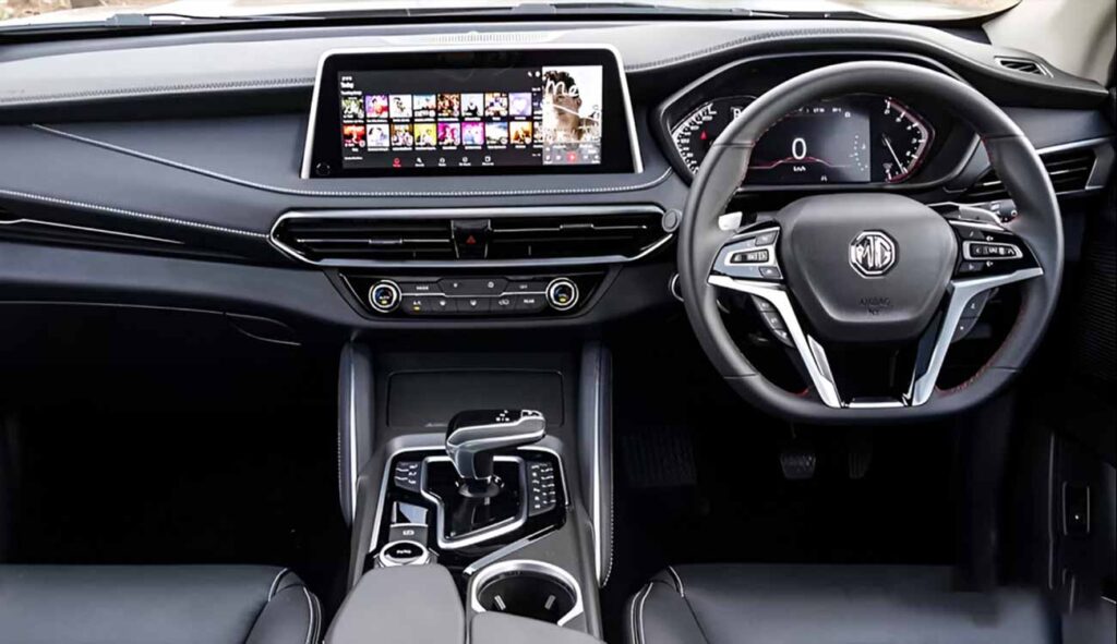 mg majestor suv Interior