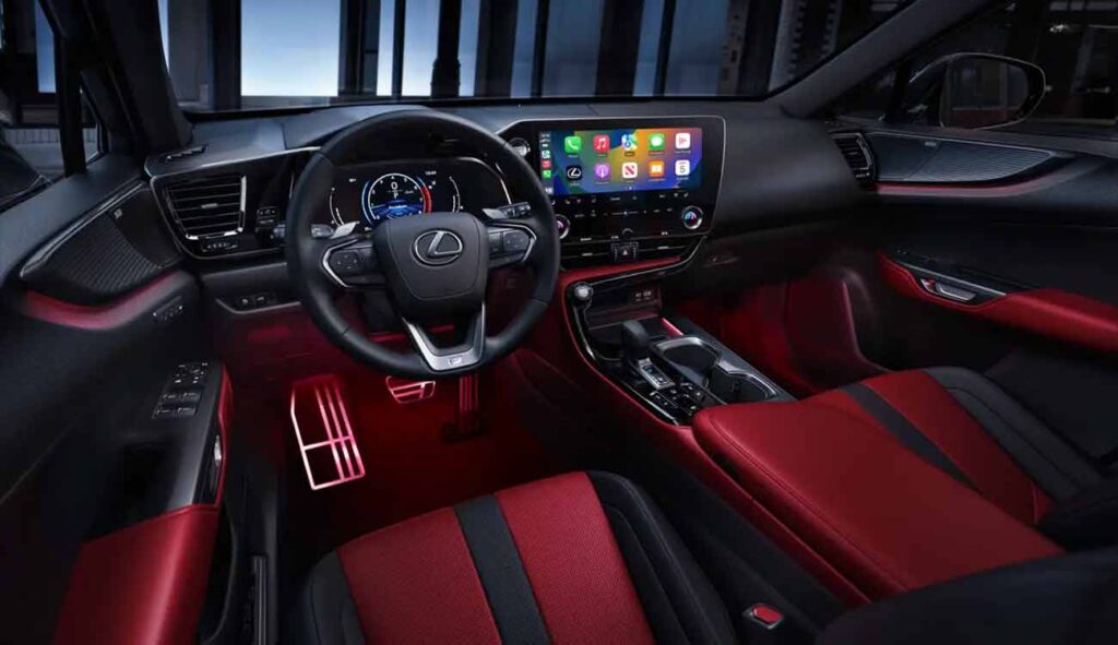 2025 Lexus NX Hybrid SUV Interior