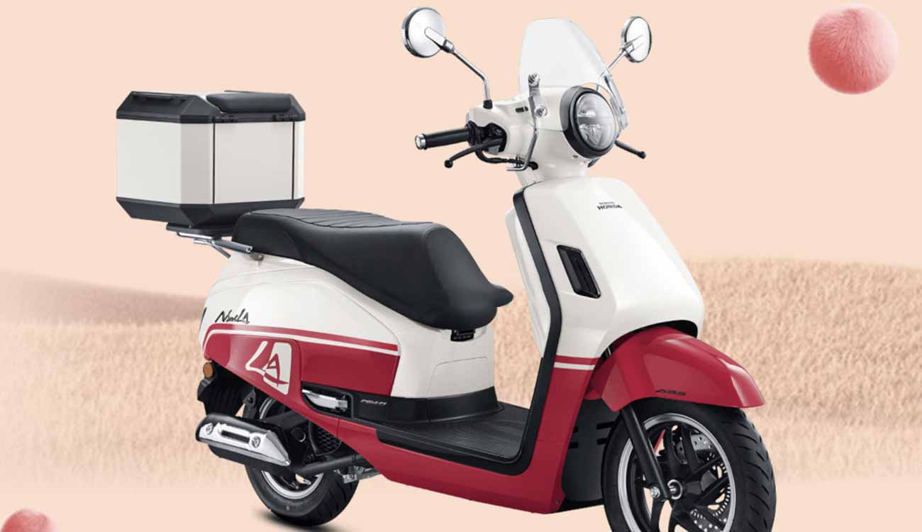 Honda NS125 LA Scooter Design Patent Filed in India