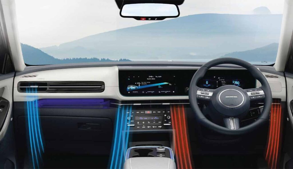 hyundai creta ev interior