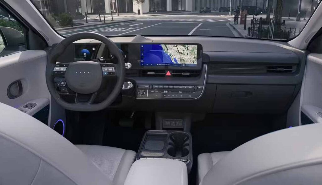 Hyundai Ioniq 2 cabin