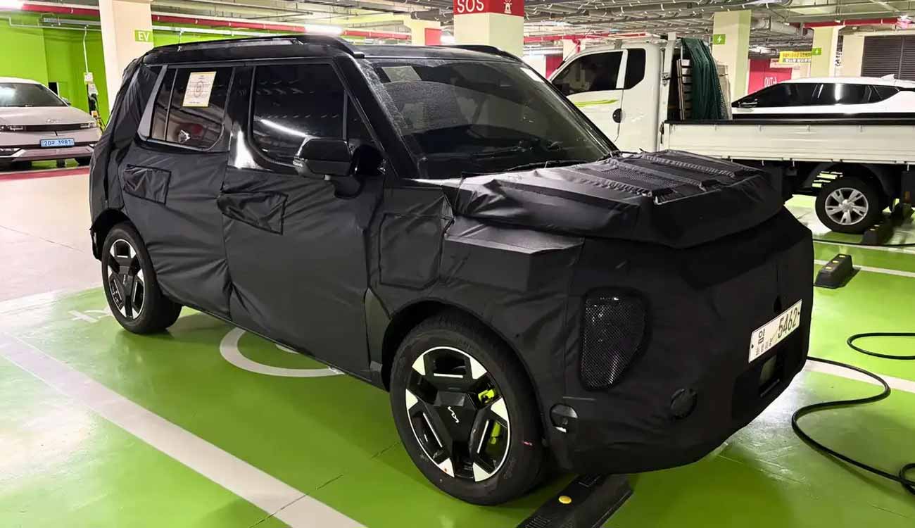 Kia Syros EV Spotted for the First Time Ahead of 2026 Launch