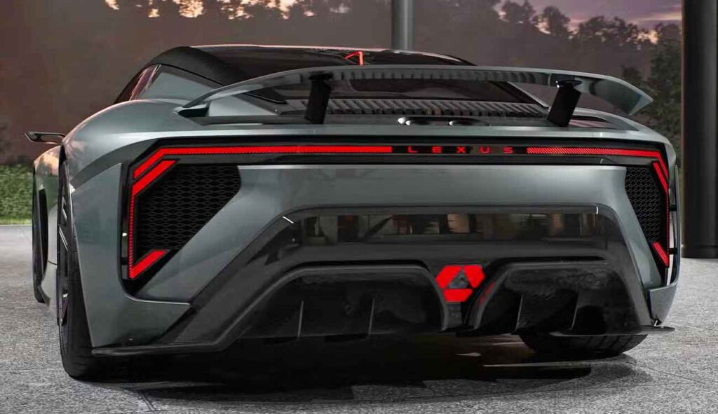 lexus sport concept back
