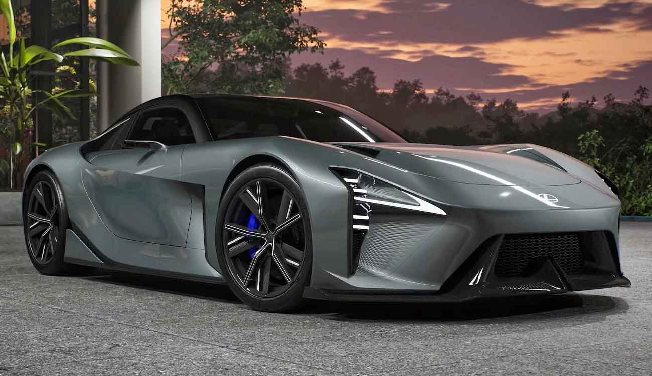 Lexus Sport Concept: First Look at Electric LFA Successor Design