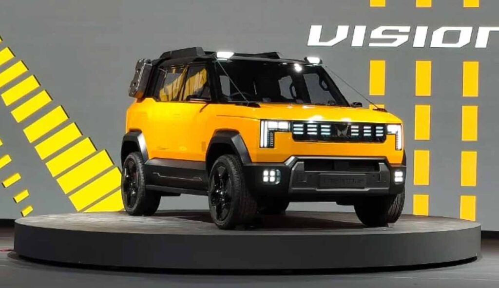 Mahindra Vision S Concept Front