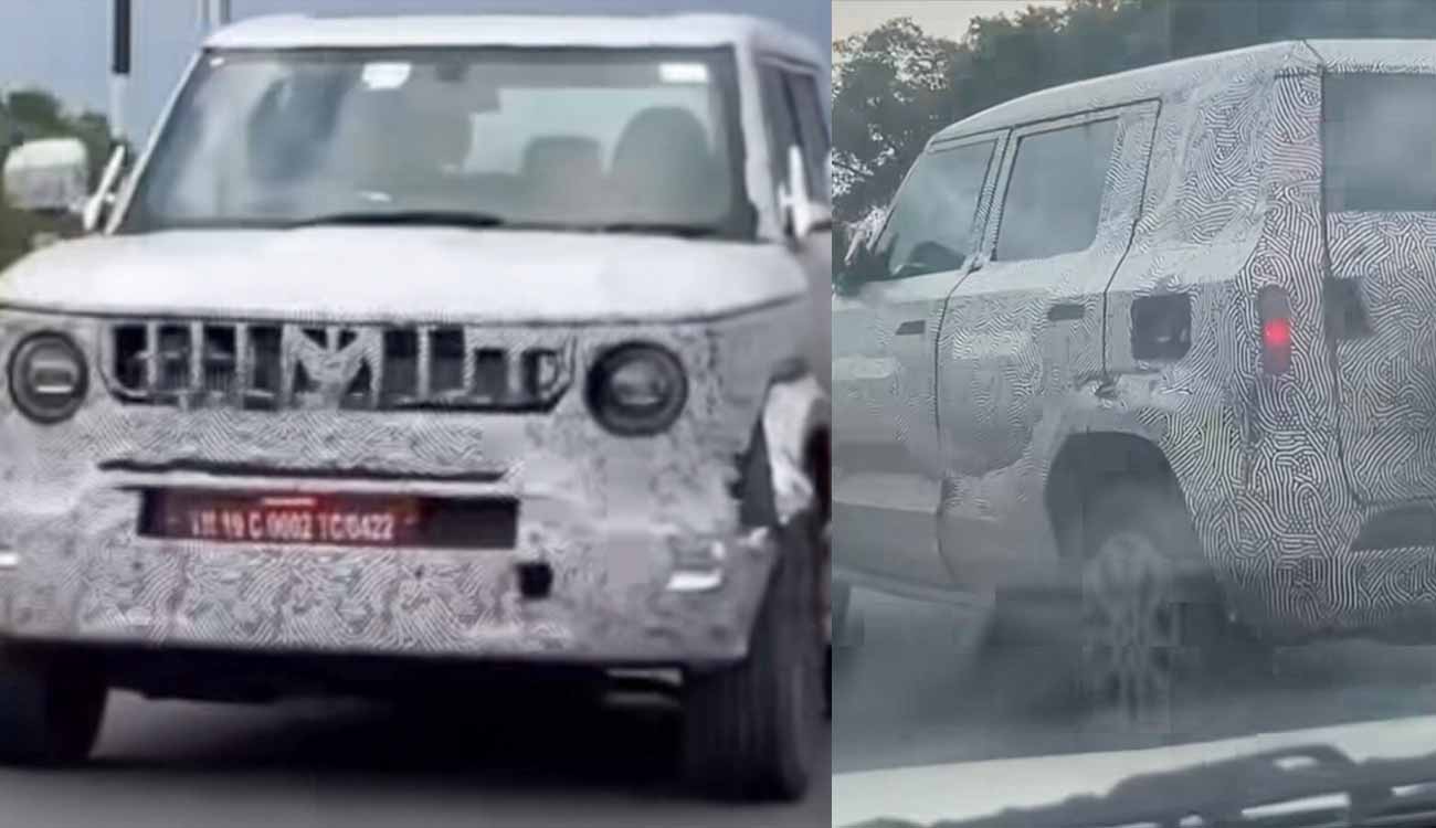 Mahindra Vision S SUV Spied | Could This Be the Compact Scorpio Lite