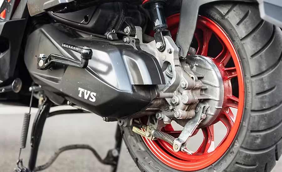 New TVS Ntorq 150 Scooter engine