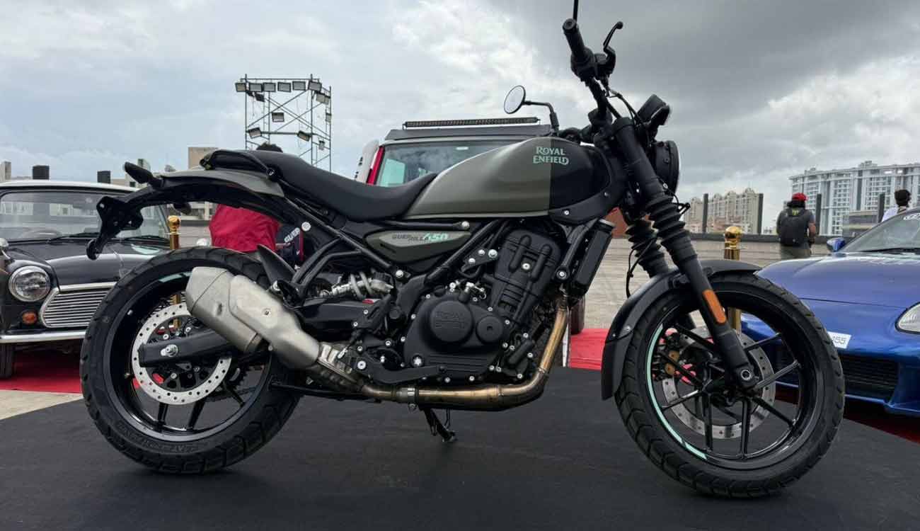 Royal Enfield Guerrilla 450 Shadow Ash