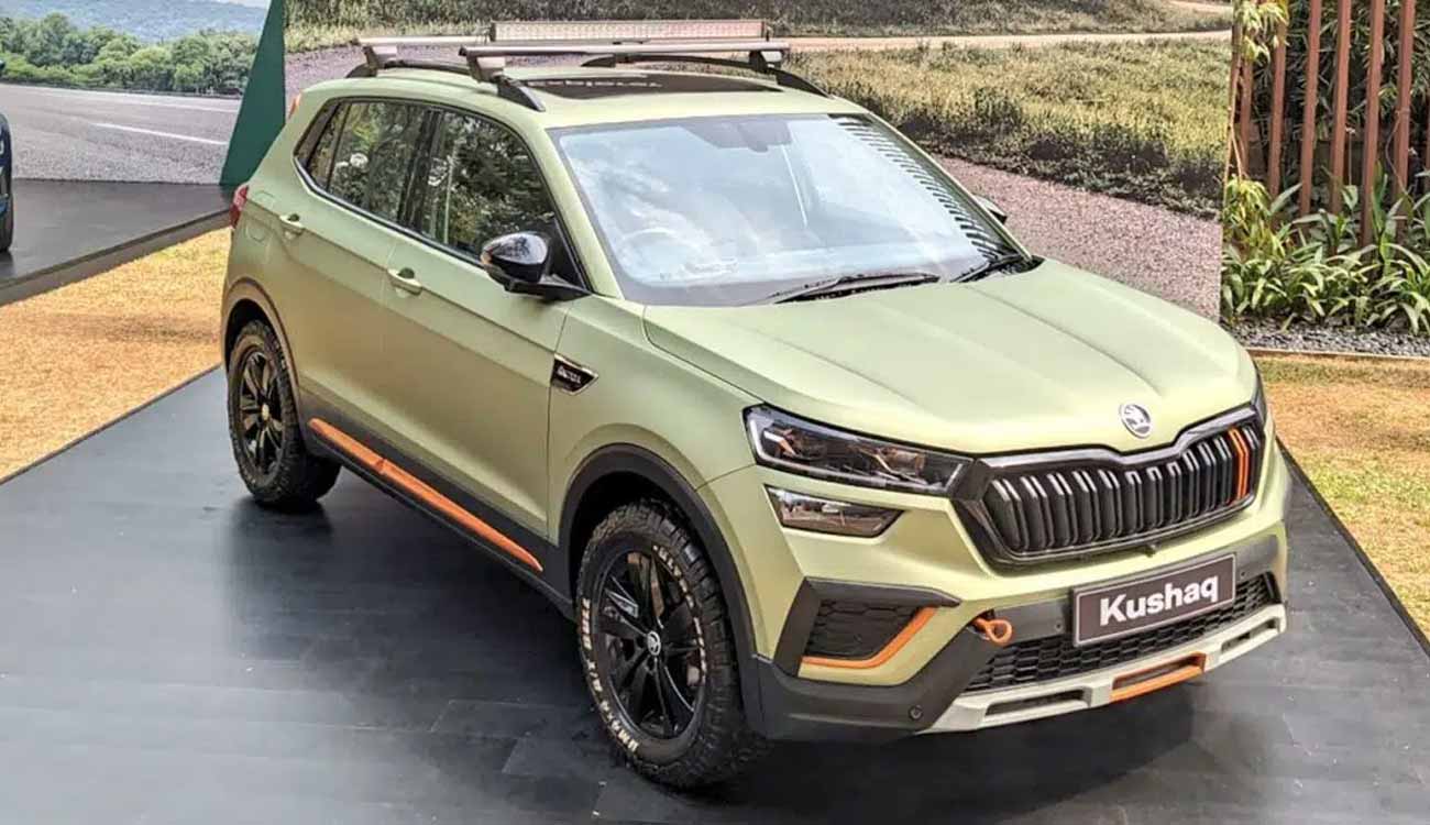 Skoda Kushaq Facelift Spied Testing Again | Updates, Features, & Launch Details