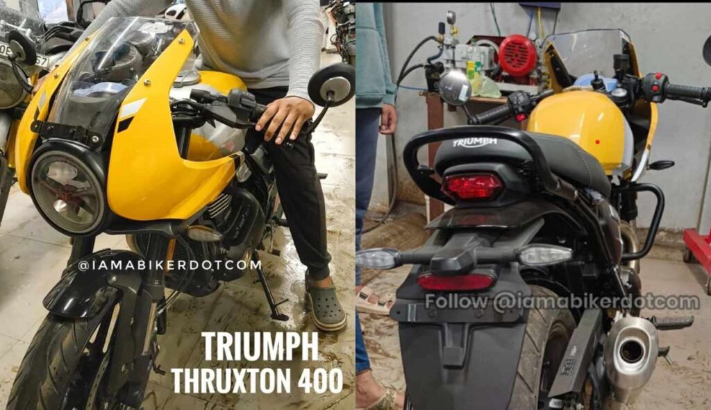 triumph thruxton 400