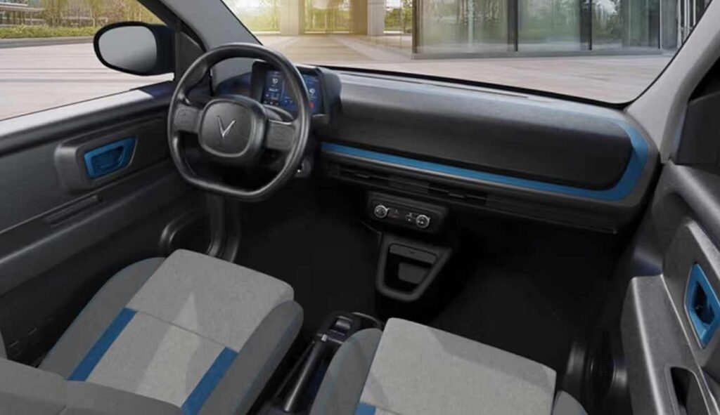 VinFast Minio Green Compact EV Interior