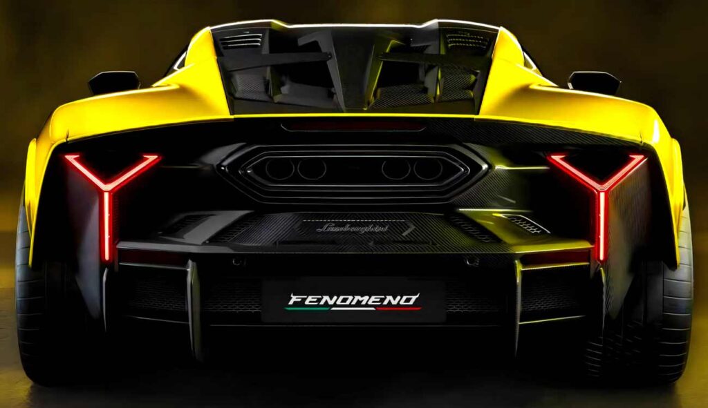 Lamborghini Fenomeno Back view