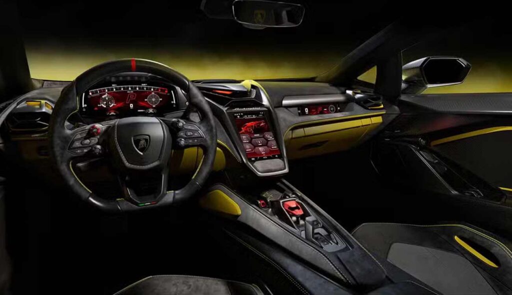 lamborghini fenomeno interior
