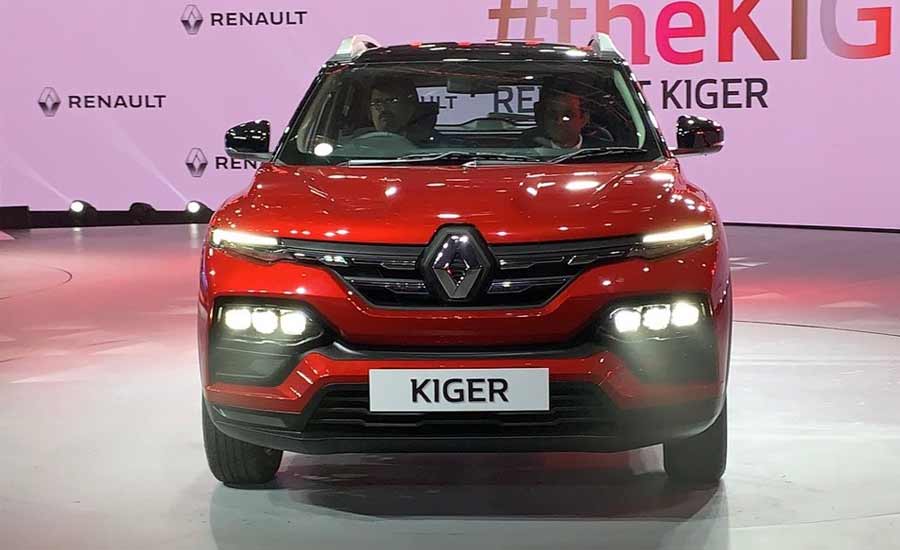 renault kiger facelift front
