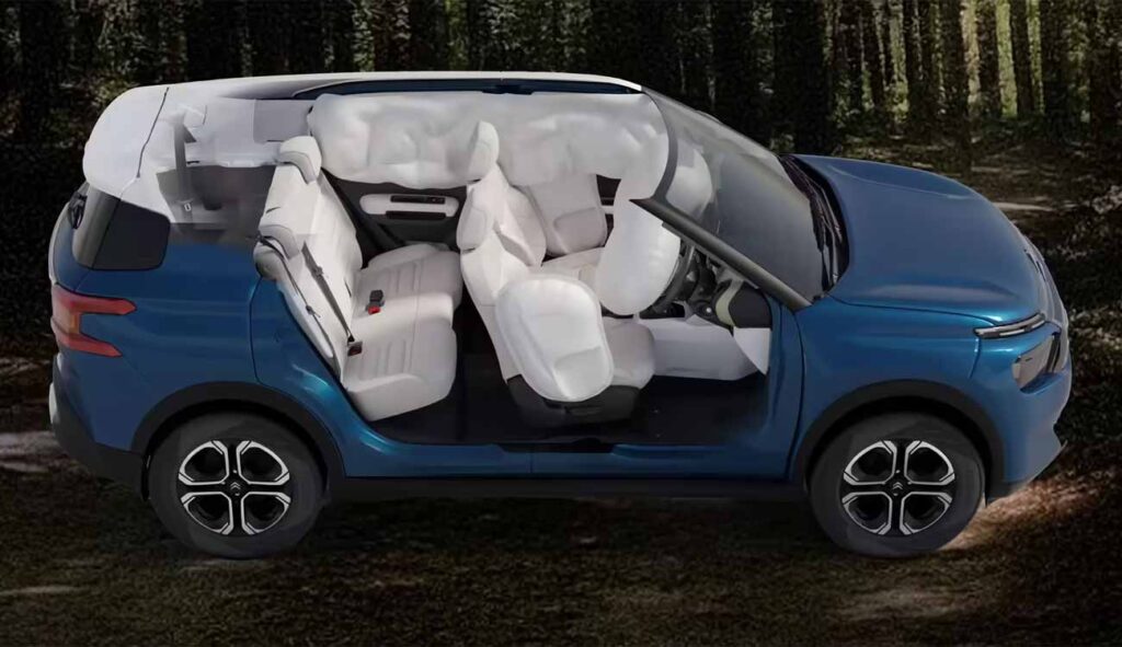 Citroën Aircross Xplorer 2025 airbags