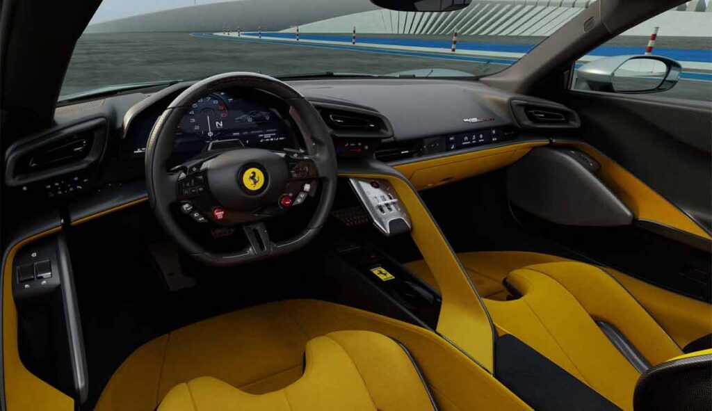 Ferrari 849 Testarossa Cabin