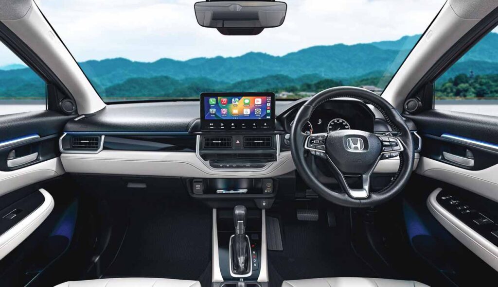 Honda Elevate Upgraded Dashboard