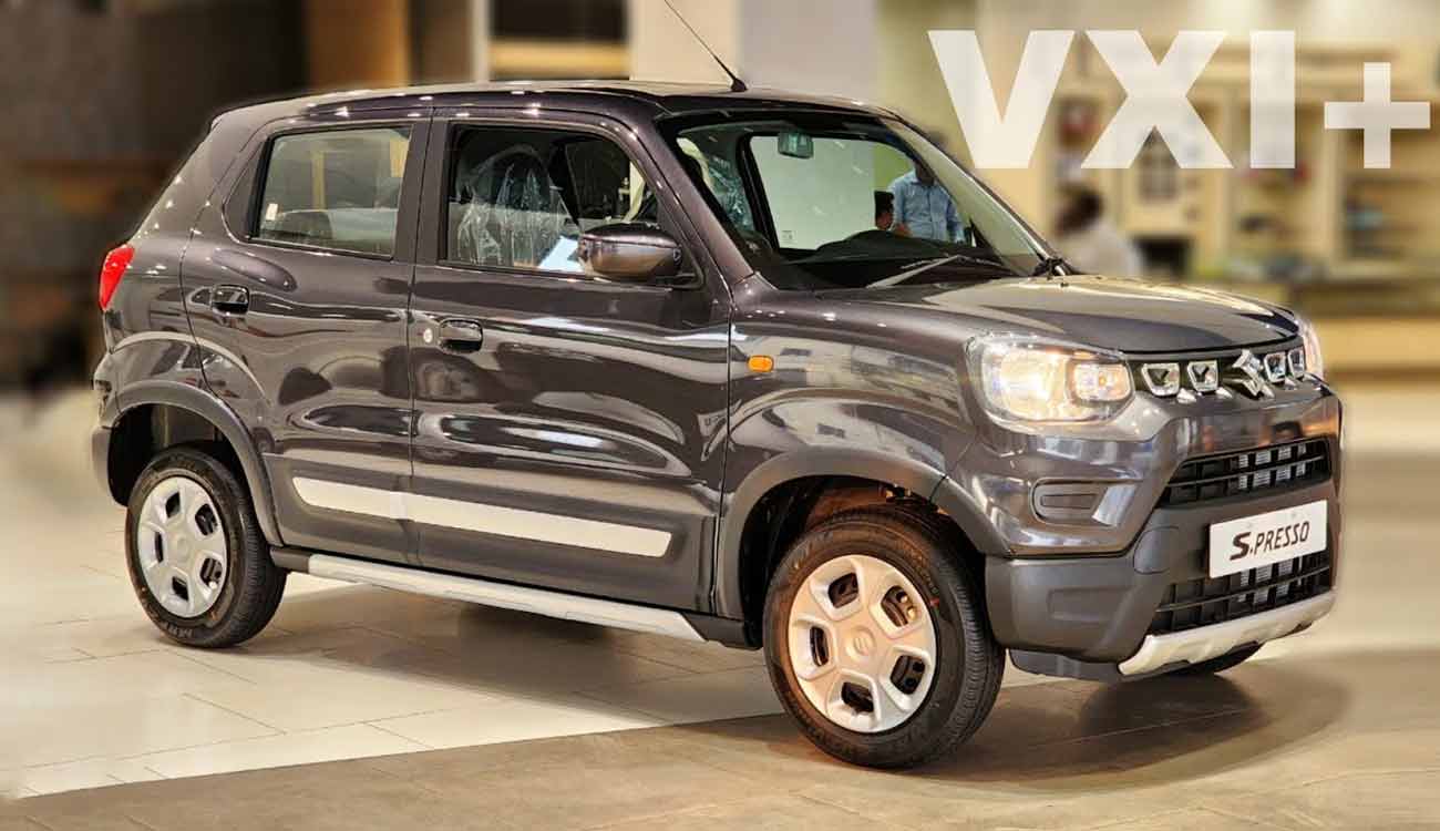 Maruti Suzuki S-Presso Price cut