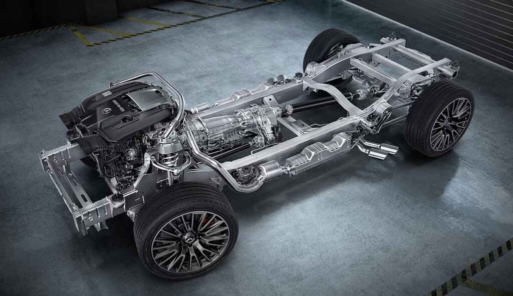 Mercedes G-Class Convertible Powertrain